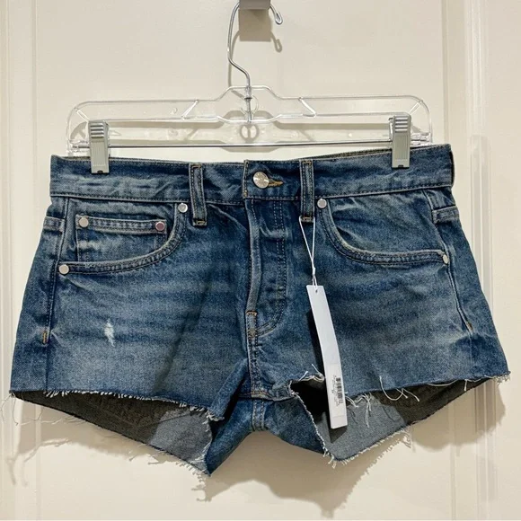 Eb Denim Low Rise Cut Offs inTommy
Size 25 NWT - Picture 6 of 10